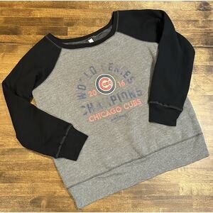Chicago Cubs 2016 World Series Sweatshirt Woman’s 2XL MLB